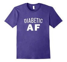 Diabetes Awareness T-Shirt - Diabetic AF Insulin Power Humor
