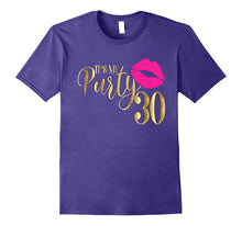 30th Birthday Queen Shirt Its My Purty Thirty 30 Kiss Gold