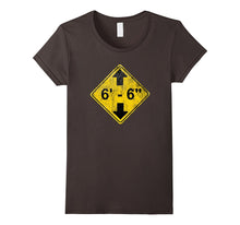 6' 6" Funny Tall Person T-Shirt - Distressed Design