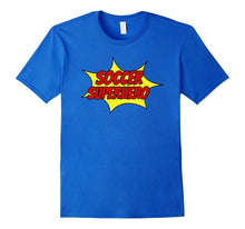 SOCCER SUPERHERO Funny Cool Halloween Costume Sports T-Shirt