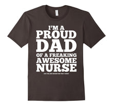 Proud Dad Awesome Nurse T-Shirt White - The Gentle Sirs