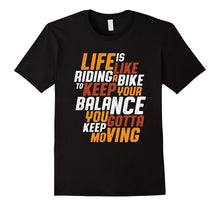 Inspirational Cycling T-Shirt Cyclist Love Riding Bicycle