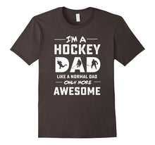 Mens Awesome Hockey Dad Mens Coach Tee Shirt