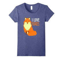 I Love My Foxes T-Shirt - Cute Fox Love Gifts