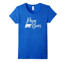 Papa Bear T-Shirt, Men's Awesome Camping Fathers Tee