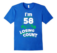 58th Birthday Gift Idea for Dad Funny 58 Years T-Shirt