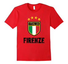 Firenze Italy T Shirt Italian Football Souvenir From Italia
