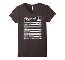 Scorpio Guy Facts T-Shirt Born in November Birthday Gifts