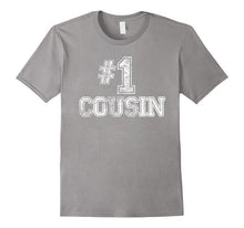 #1 Cousin T Shirt - Number One Family Love Pride Gift Tee