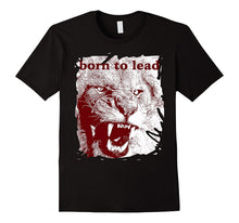 Leo Shirt Born to Lead Tshirt Zodiac Birthday Gift Tee