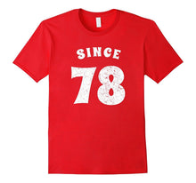 39th Wedding Anniversary T-Shirt Funny for Married in 1978 Z