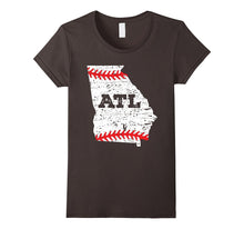 Atlanta ATL Georgia Distressed Baseball T-Shirt