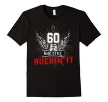 60 and Still Rockin' It T-Shirt Guitar Wings Since 1957