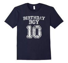 10th Birthday Sports Jersey T Shirt - 10 Year Old Boy Tee