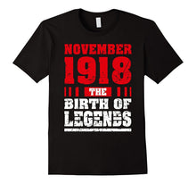 99th Birthday Gift 99 Years Old Great Gift November 1918 Tee