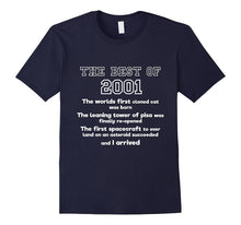 2001 16th Birthday T Shirt Gift for 16 Year Old Boys / Girls