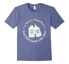 6 Years Together 6th Wedding Anniversary Gift Cute T-Shirt