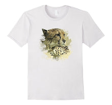 Cheetah Animal Watercolor Gift T-Shirt
