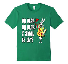 Alice in Wonderland T-Shirt White Rabbit Shirt Oh Dear!!