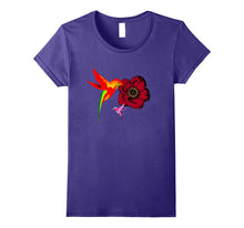 Hummingbird Mother Blossomed Flower Tshirt