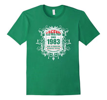 Made in 1983 34th Birthday 34 Years Old Gift T-Shirt