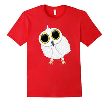 Curious Cute Little Snowy Owl Look Out T-Shirt