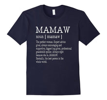 Mamaw Definition Grandma Mother Day Gifts Women T-Shirt