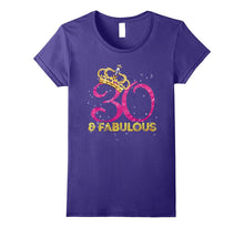30th Birthday Women Fabulous Queen Shirt