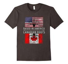 Funny Canadian Roots T-Shirt Canada America American Quote