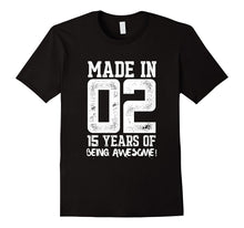 15th Birthday Shirt Gift Age 15 Year Old Boy Girl Tshirt Tee