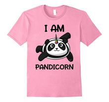 Pandicorn Funny Panda Bear Cartoon Humor T-Shirt