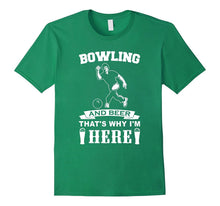 Bowling T-Shirt - Bowling and Drinking Shirt for Bowlers