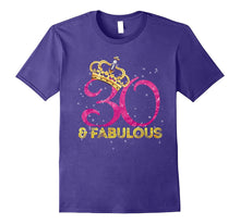 30th Birthday Women Fabulous Queen Shirt