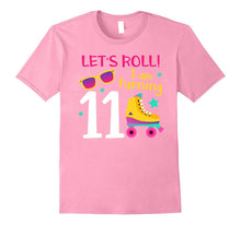Let's Roll I'm Turning 11 T-Shirt Roller Skating Birthday