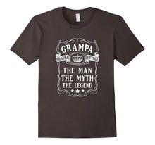 Grampa the Man-Myth-Legend Grandfather T-Shirt