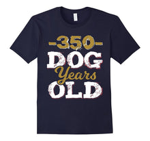 350 Dog Years Old T-Shirt Funny 50th Birthday Gag Gift