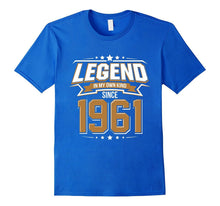 Legend Since 1961 T-Shirt for 56 Years Old Birthday Gifts