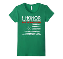 I Honor the Thin Silver Line for My Daughter Shirt US Flag