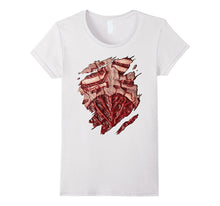 Scary Fresh Zombie Chest Halloween Costume T-Shirt