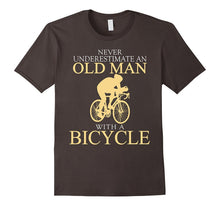 Men's Never Underestimate an Old Man With a Bicycle T-Shirt