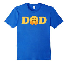 Cute Emoji Dad Happy Father Day Funny T-Shirt Gift
