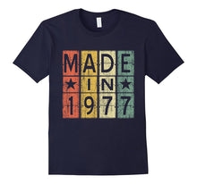 40th Birthday Gift Vintage 1977 T-Shirt Made in Men & Women