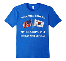 Korean War Veterans Memorial Gift: My Grandpa Veteran TShirt