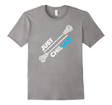 Just ChillLAX Lacrosse T-Shirt | Blue