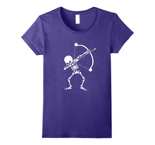 Archery Skeleton Dabbing Halloween Dab Dance T-Shirt