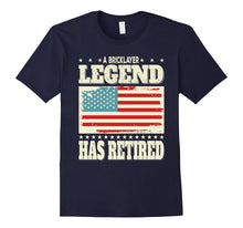 A Bricklayer Legend Has Retired Retirement Dad Grandpa Gift