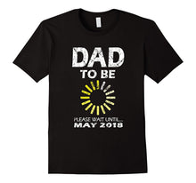 Mens Dad to Be May 2018 Shirt Funny New Dad Tee Distressed Style