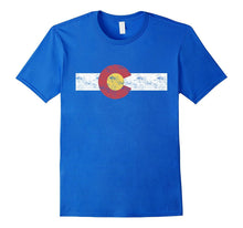 Colorado State Flag T-Shirt Patriotic Colorado Day Gift