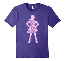 Nevertheless She Persisted T-Shirt Fearless Girl Tee, Pink