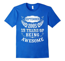 12th Birthday Celebration Gift Born in September 2005 Shirt